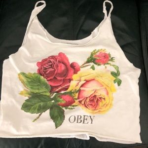 Obey crop tank